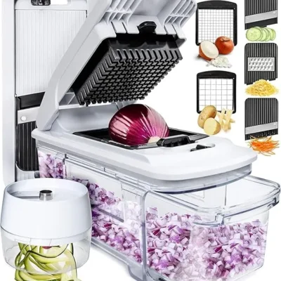 Fullstar 6-in-1 Mandoline Slicer – Veggie & Fruit Cutter