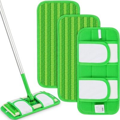 Papclean Reusable Swiffer Mop Pads – Microfibe
