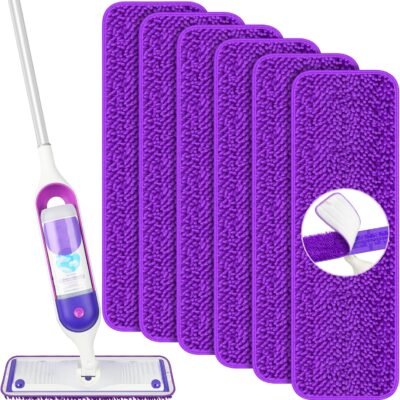 Papclean Wet Dry Microfiber Pads for Power Mop