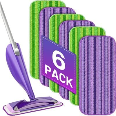 Papclean Reusable Microfiber Swiffer WetJet Pads
